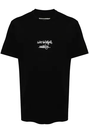 Maharishi Distorted Dragon cotton T-shirt