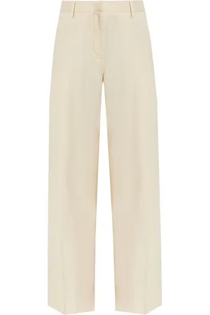 Helmut Lang Pleated wide-leg trousers