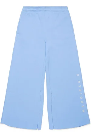 Maison Margiela Logo-print cotton trousers