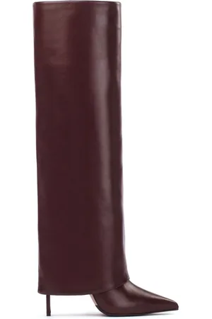 LE SILLA Andy 120mm layered leather boots