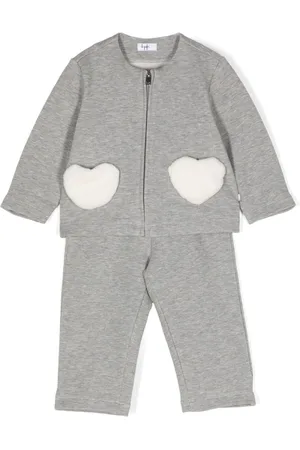 Il gufo Fur-hearts mélange tracksuit