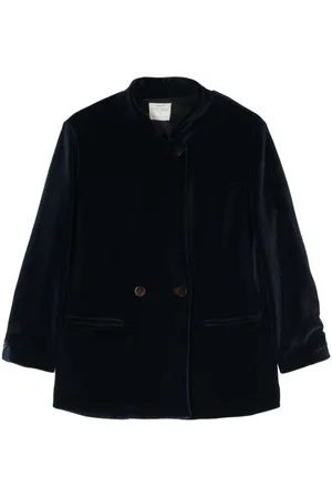 FORTE FORTE Double-breasted corduroy blazer