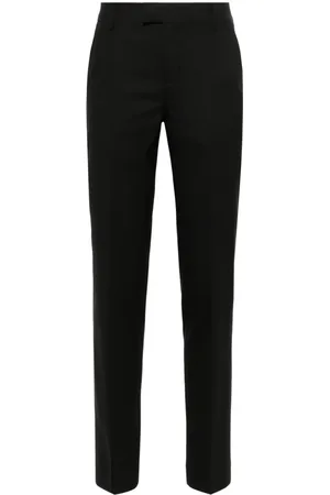 Ami High-waist tapered-leg trousers