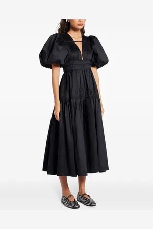 AJE Fallingwater midi dress