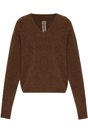Rick Owens V-neck long sleeve jumper