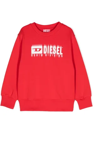 Diesel Logo-print cotton sweatshirt