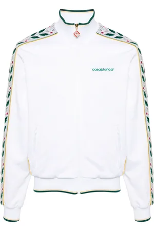 Casablanca Laurel zip-up sweatshirt