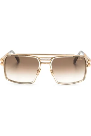 Cazal Cut-out square-frame sunglasses