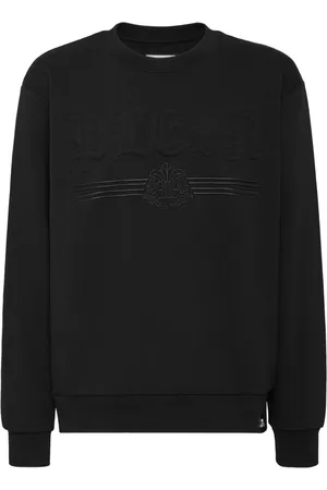 Philipp Plein Logo-embossed cotton sweatshirt
