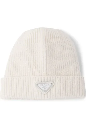 Prada Triangle-logo beanie