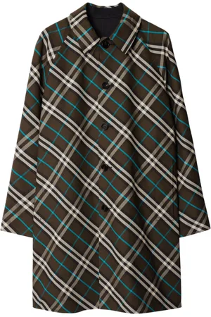 Burberry Nova Check reversible cotton coat