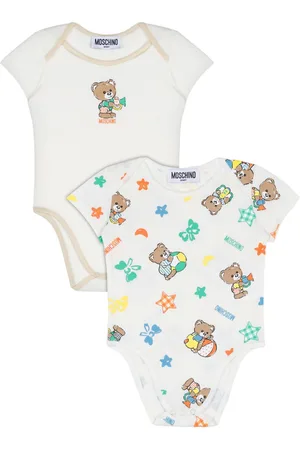 Moschino Teddybear motif babywear (pack of two)
