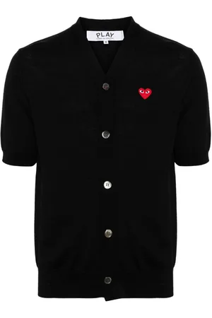 Comme des Garçons V-neck wool cardigan