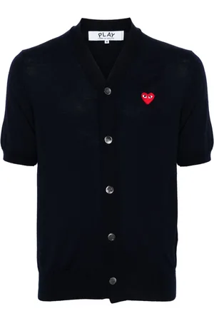 Comme des Garçons V-neck wool cardigan