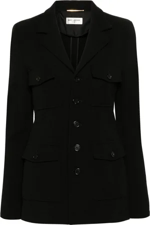 Saint Laurent Saharienne four-pocket blazer