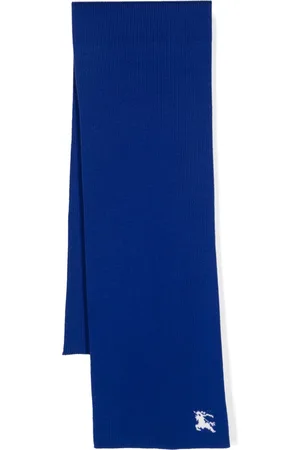 Burberry Equestrian Knight-jacquard wool scarf