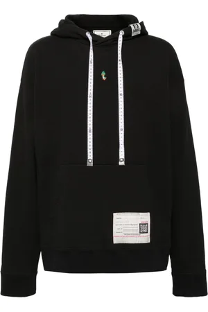 Maison Mihara Yasuhiro Measuring-tape cotton hoodie