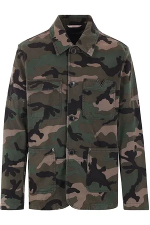 VALENTINO GARAVANI Vlogo camouflage jacket