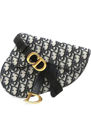 Dior 2020 Oblique Saddle belt bag
