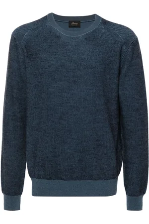 BRIONI Crew-neck ribbed-knit jumper