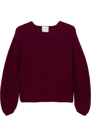 FORTE FORTE Round-neck ribbed jumper