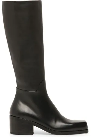 MARSÈLL Square toe leather high boots