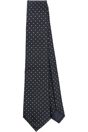 Giorgio Armani Patterned-jacquard silk tie