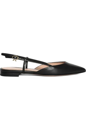 Gianvito Rossi Ascent leather ballerina shoes