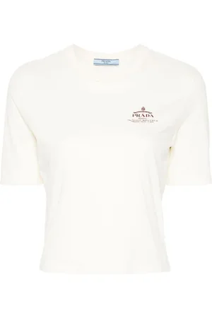Prada Logo-print cotton T-shirt