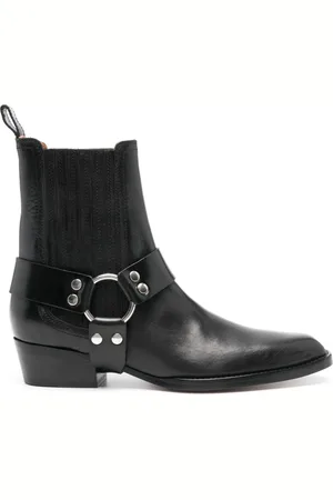 PARIS TEXAS Helena flat ankle boots