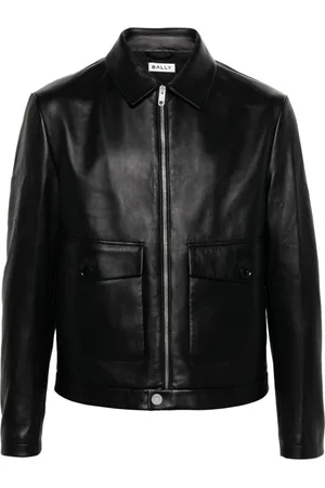 Bally Zip-up leather jacket