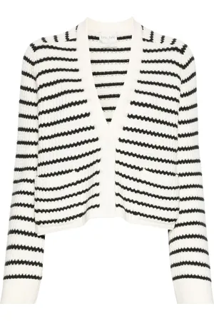FORTE FORTE Intarsia-knit cashmere cardigan