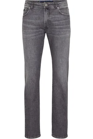 BILLIONAIRE Logo-appliqué straight-leg jeans