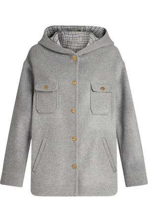 Etro Hooded cashmere jacket