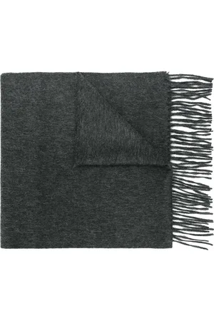 N.PEAL Woven ripple scarf