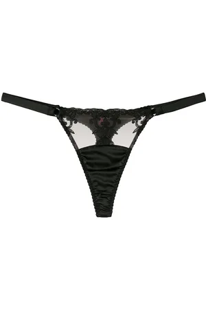 Fleur of England Onyx thong