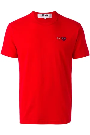 Comme des Garçons Embroidered logo T-shirt