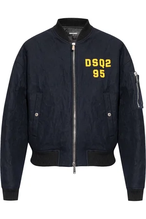 Dsquared2 Logo-embroidered bomber jacket