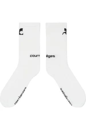 Courrèges Logo-print socks