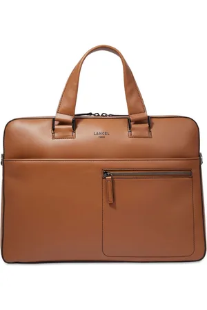 LANCEL Max de leather briefcase