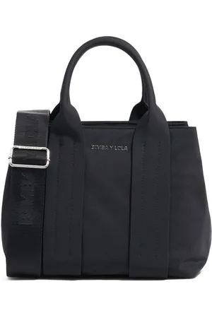 Bimba y Lola Medium logo-stamp tote bag