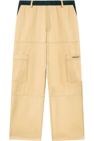 OFF-WHITE Contrast-stitching cargo pants