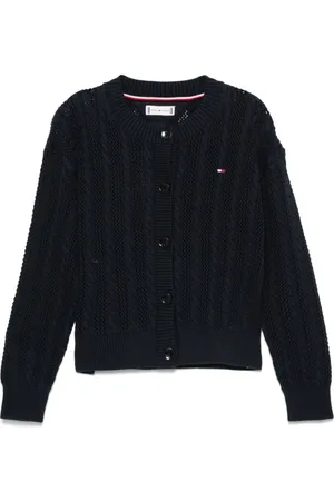 Tommy Hilfiger Logo-embroidered cardigan