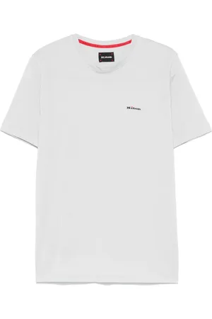 Kiton Logo-embroidered T-shirt
