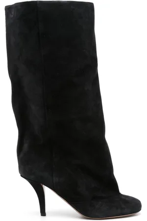 PARIS TEXAS 85mm suede boots