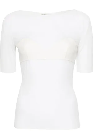 Nensi Dojaka Triangle-bra jersey T-shirt