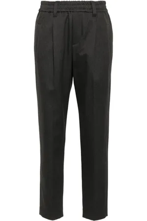 Brunello Cucinelli Darted slim trousers
