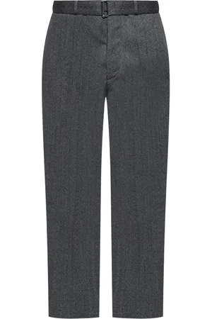 OFFICINE GENERALE Virgin wool trousers