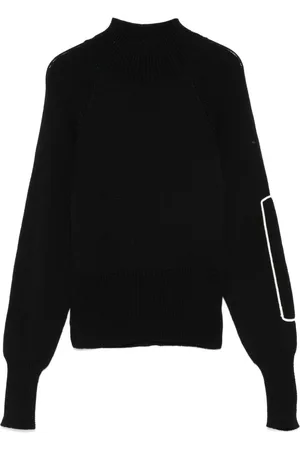 ..,MERCI Embroidered-detail sweater