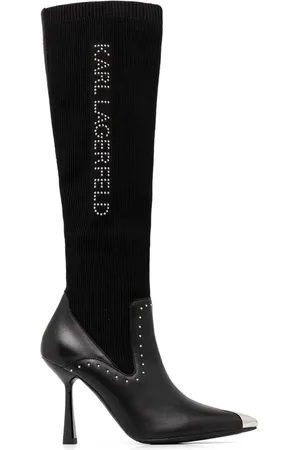 Karl Lagerfeld 100mm Pandara boots